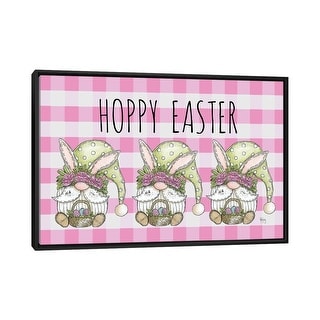 iCanvas "Easter Gnomes" by Ashley Bradley Framed - Bed Bath & Beyond